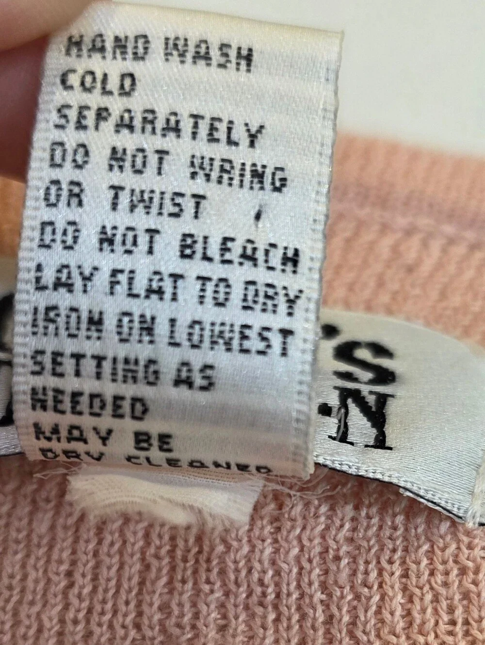 Chico's Design Blush Pink  Knit Sweater Size 2 (US 12) *190